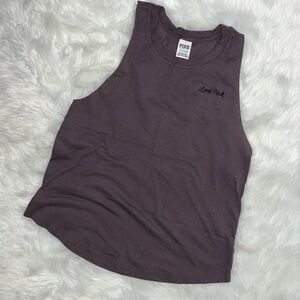 PINK muscle tank Small